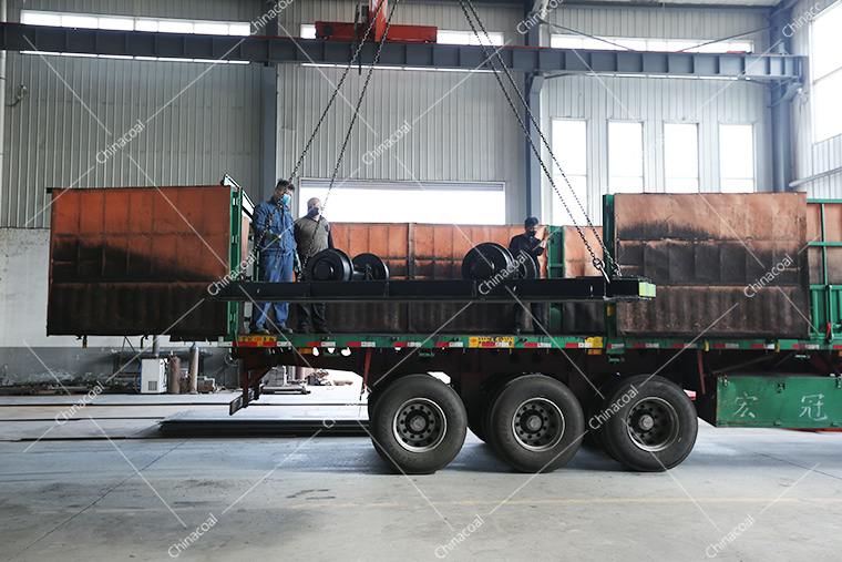 China Coal Group A Пакетные гидравлические опоры, бортовой грузовик, U-образный стальной кронштейн, отправленный в несколько провинций по всей стране