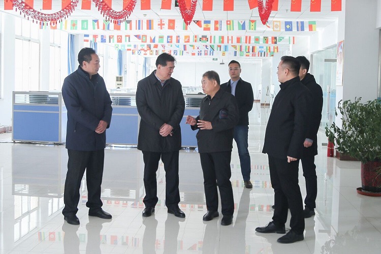 Тепло Приветствуйте Руководителей Провинциального Таможенного Комитета Шаньдуна Для Посещения Китайской Угольной Группы